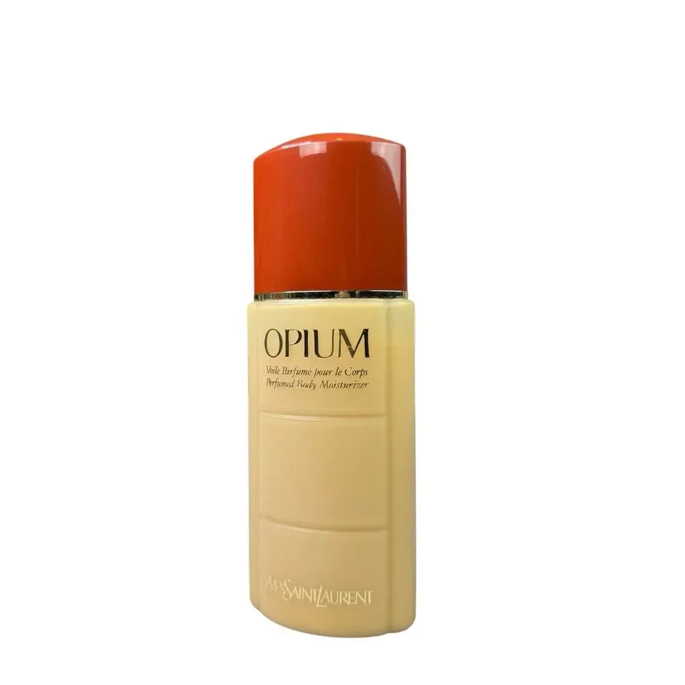 RARE Vintage 1980s Yves Saint Laurent OPIUM Perfumed Body Moisturizer Lotion